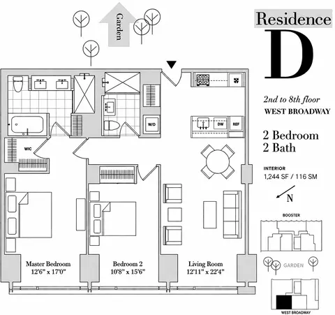 311 W Broadway #4D, New York, NY 10013