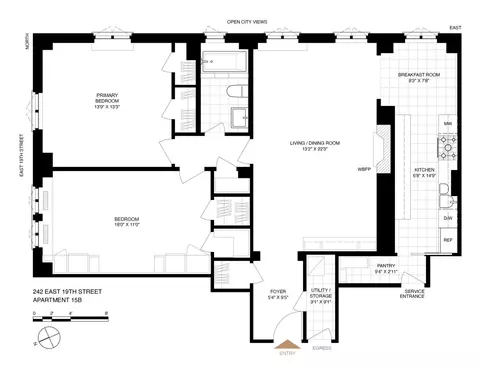 242 E 19th St #15B, New York, NY 10003