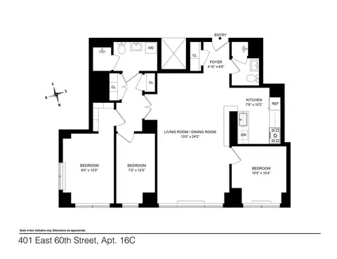 401 E 60th St #16C, New York, NY 10022