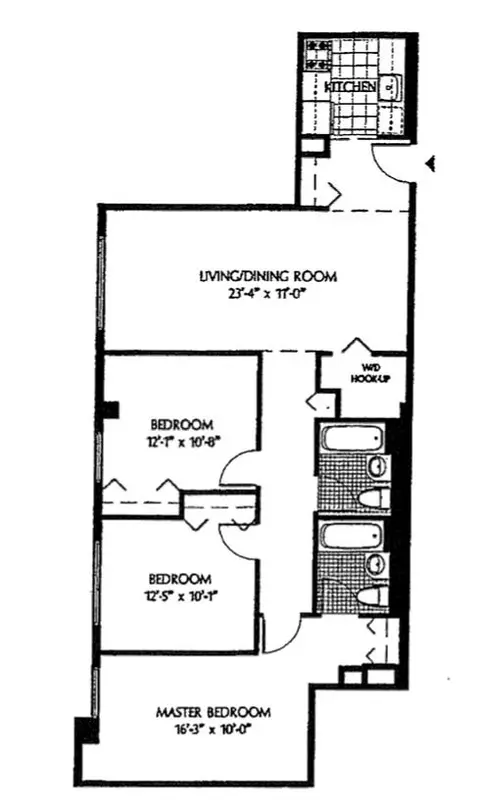 300 W 145th St #6N, New York City, NY 10030