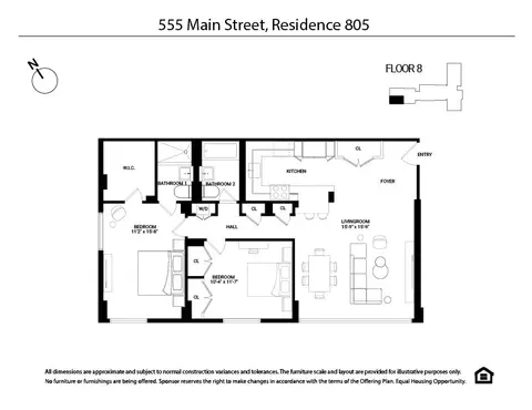 555 Main St #805, New York, NY 10044