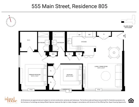 555 Main St #805, New York, NY 10044