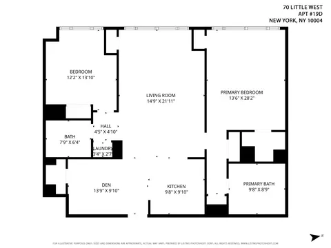 70 Little West St #19-D, New York, NY 10004