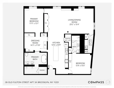 28 Old Fulton St #5K, Brooklyn, NY 11201