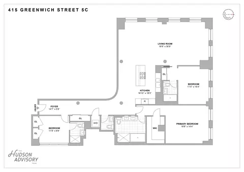 415 Greenwich St #5C, New York, NY 10013