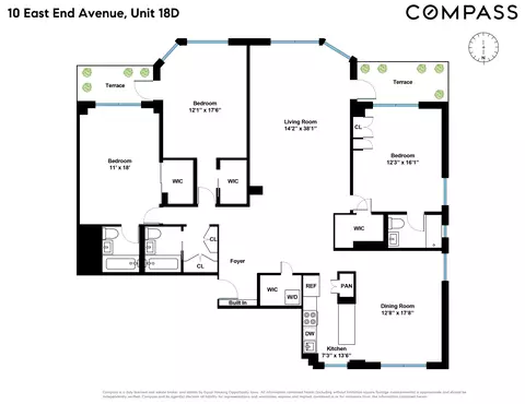 10 End Ave #18D, New York, NY 10075