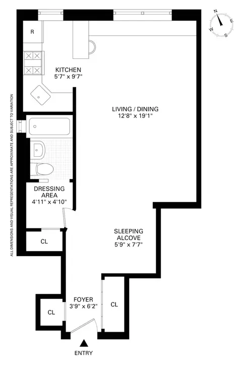 220 Berkeley Pl #5F, Brooklyn, NY 11217