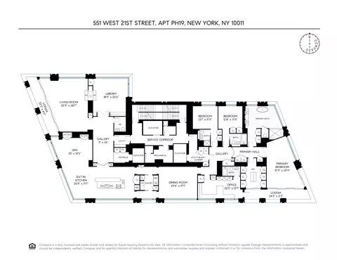551 W 21st St #PH19, New York, NY 10011