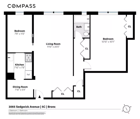 3065 Sedgwick Ave #5C, New York City, NY 10468