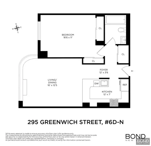 295 Greenwich St #6D-N, New York, NY 10007