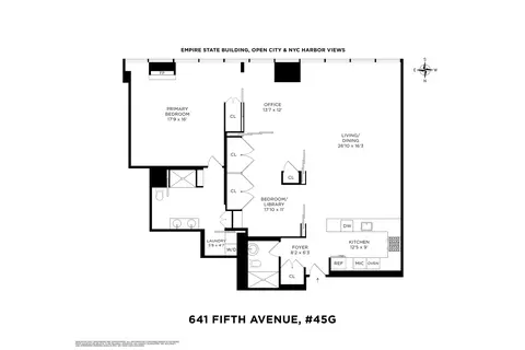 641 5th Ave #45G, New York, NY 10022