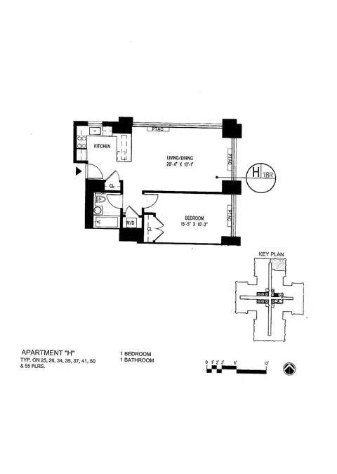 322 W 57th St #50H, New York, NY 10019