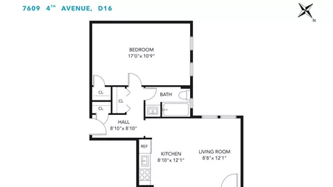 7609 4th Ave #D16, Brooklyn, NY 11209