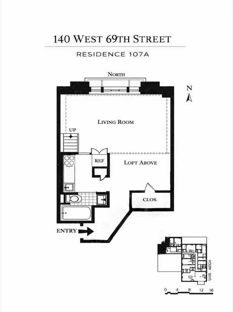 140 W 69th St #107A, New York, NY 10023
