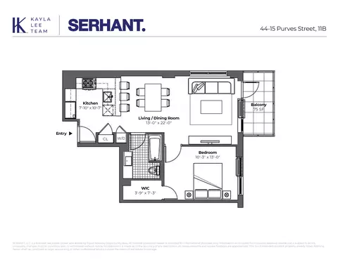 44-15 Purves St #11B, New York City, NY 11101