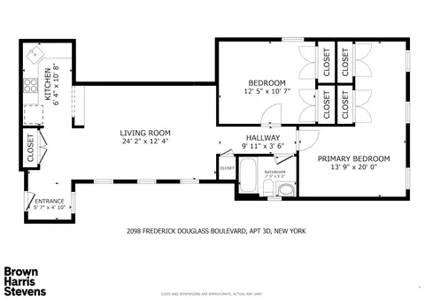 2098 Frederick Douglass Blvd #3D, New York, NY 10026