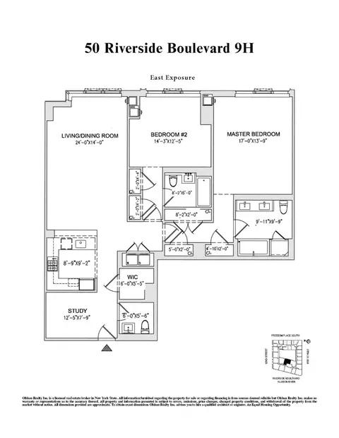50 Riverside Blvd #9H, New York, NY 10069