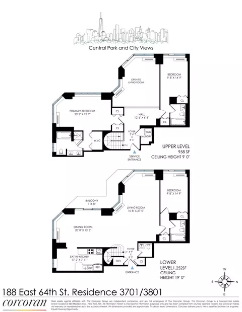 188 E 64th St #3701/3801, New York, NY 10065