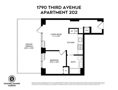 1790 3rd Ave #202, New York, NY 10029