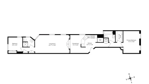 214 W 85th St #2W, New York, NY 10024
