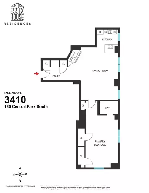 160 Central Park S #3410, New York, NY 10019