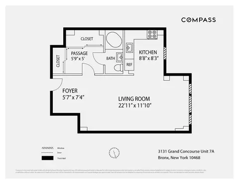 3131 Grand Concourse #7A, Bronx, NY 10468