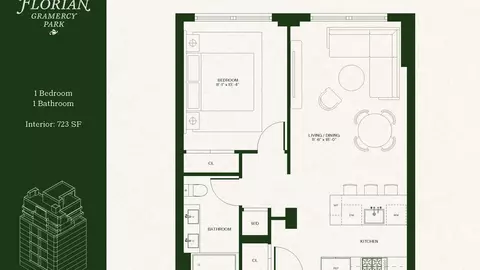 350 E 18th St #5E, New York, NY 10003