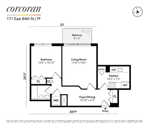 171 E 84th St #7F, New York, NY 10028