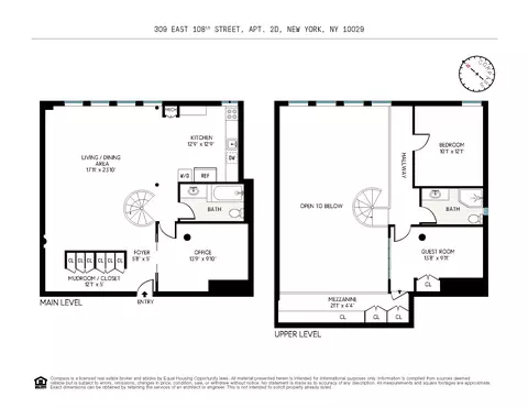 309 E 108th St #2/D, New York, NY 10029