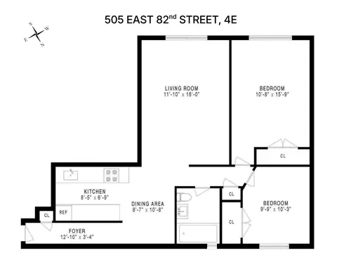 505 E 82nd St #4E, New York, NY 10028