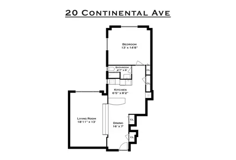 20 Continental Ave #4G, New York City, NY 11375