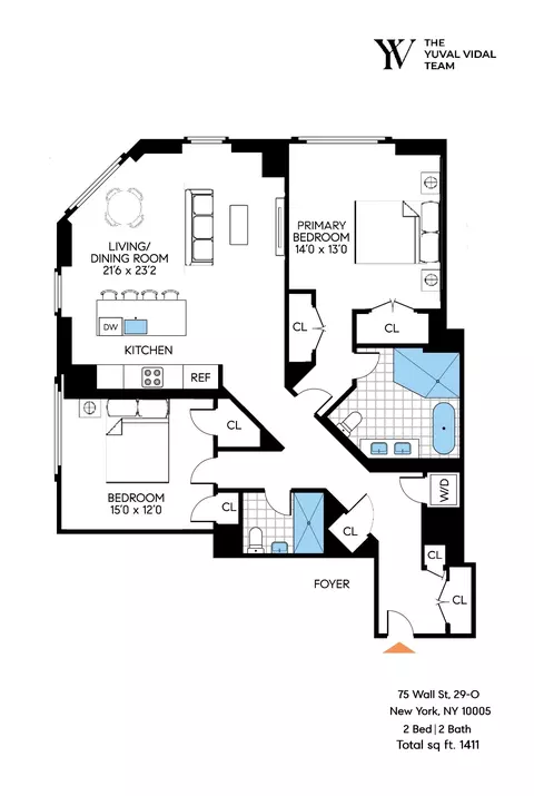 75 Wall St #29O, New York, NY 10005