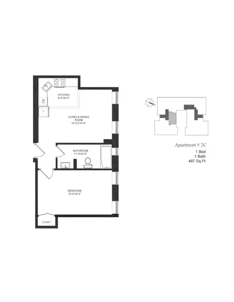 86 Thayer St #2-C, New York, NY 10040