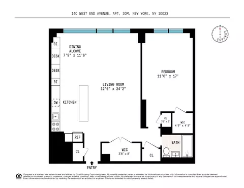 140-142 W End Ave #30M, New York, NY 10023