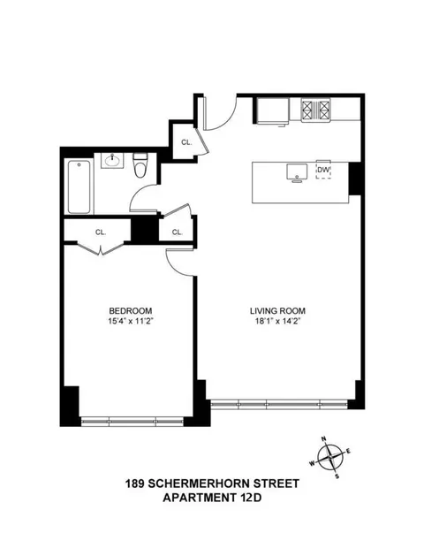 189 Schermerhorn St #12D, Brooklyn, NY 11201