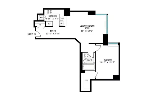 200 Riverside Blvd #15F, New York, NY 10069