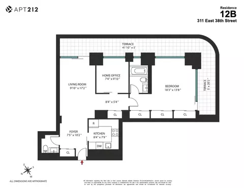 311 E 38th St #12B, New York, NY 10016