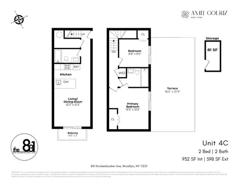 831 Knickerbocker Ave #PH4, New York City, NY 11207