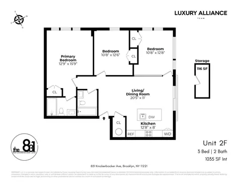 831 Knickerbocker Ave #2F, Brooklyn, NY 11237