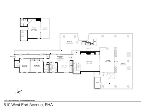 610 W End Ave #PH-A, New York, NY 10024