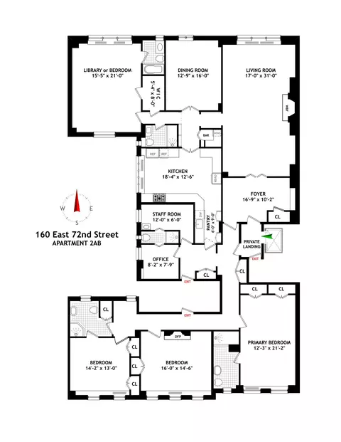 160 E 72nd St #2AB, New York, NY 10021