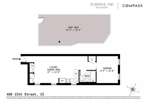 466 15th St #15, Brooklyn, NY 11215