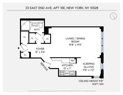 33 End Ave #10-E, New York, NY 10028