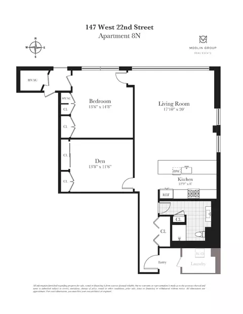 147 W 22nd St #8N, New York, NY 10011