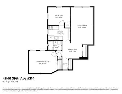 46-01 39th Ave #314, Sunnyside, NY 11104