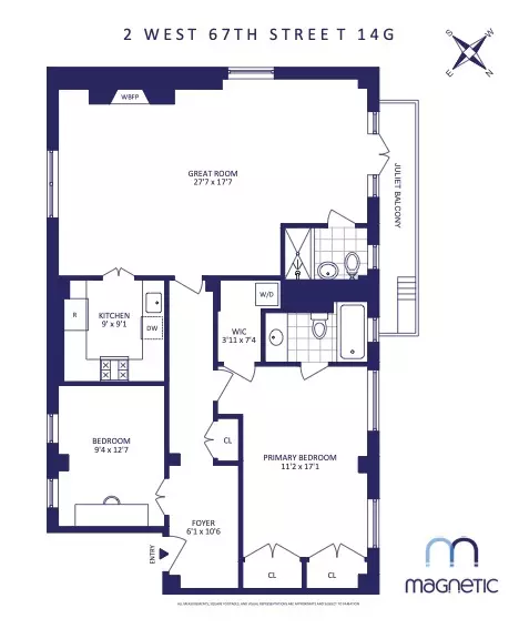 2 W 67th St #14G, New York, NY 10023