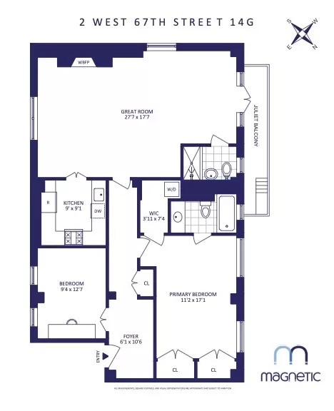 2 W 67th St #14G, New York, NY 10023