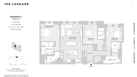 108 Leonard St #8G, New York, NY 10013