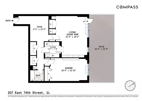 207 E 74th St #1L, New York, NY 10021