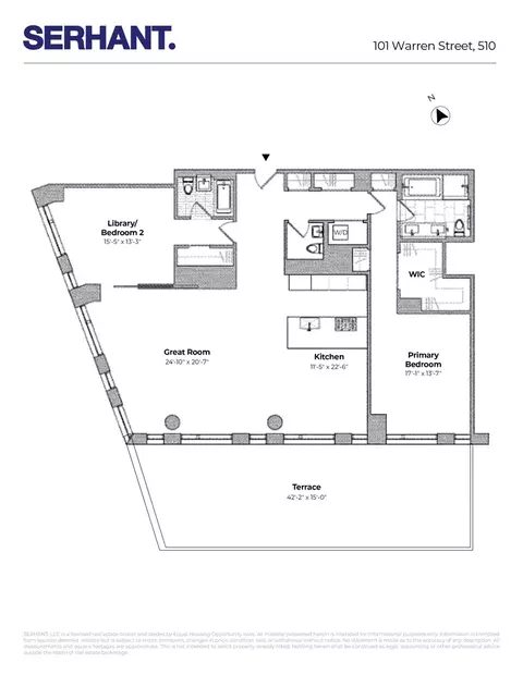 101 Warren St #510, New York, NY 10007